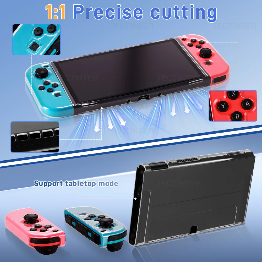 TPU Split Schutzhülle für Nintendo Switch Oled Spielkonsole – Bild 5