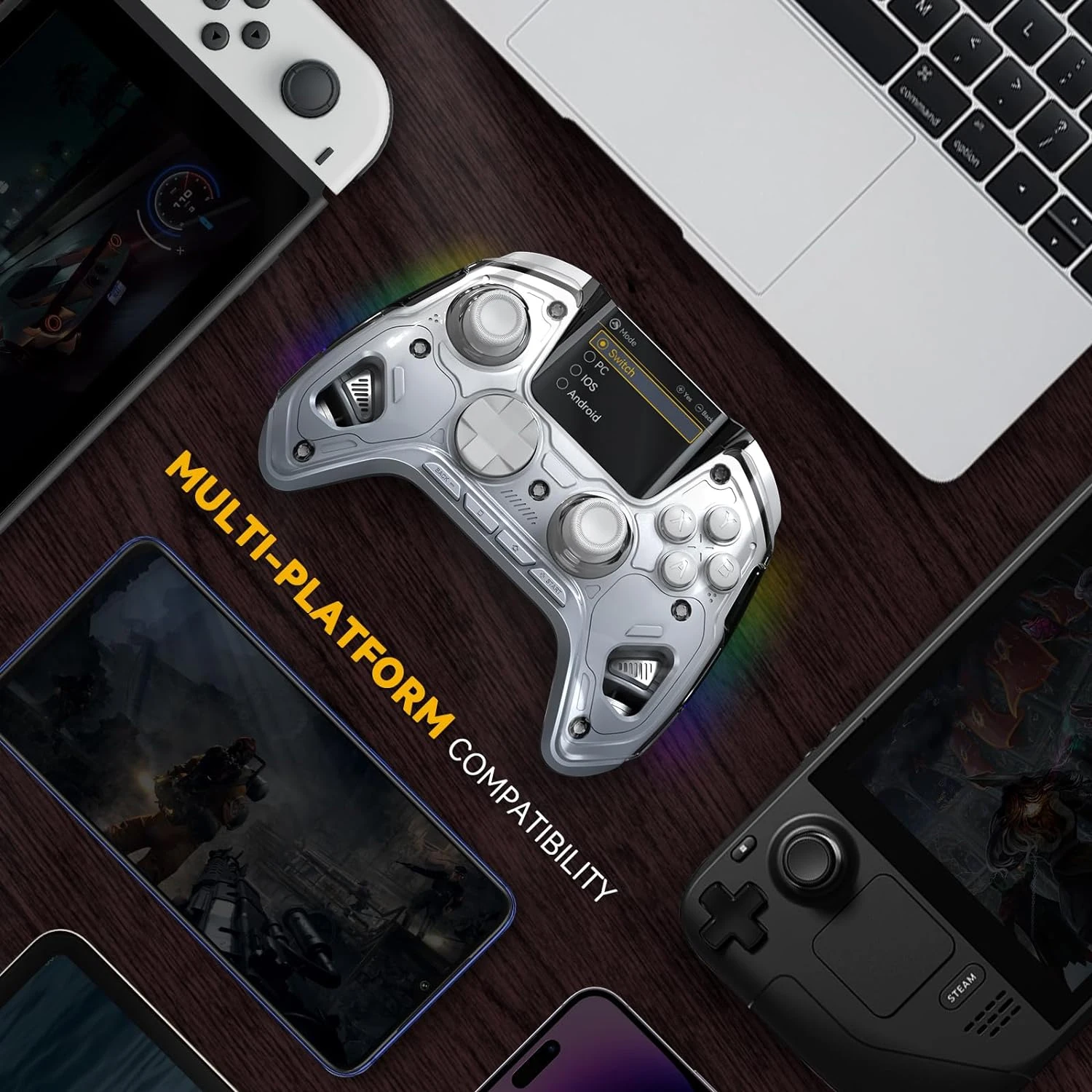 Kabelloser Gaming-Controller mit Hall-Effekt-Sticks und – Bild 5
