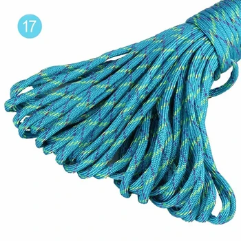 5/10/20/50M 5mm Outdoor-Zeltseil 7-Kern-Strangseil Camping-Paracord-Seile für Taschen, Nähen, Klettern