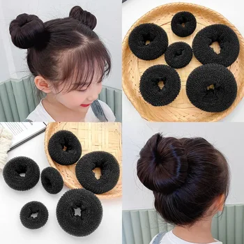 S/M/L Haarknoten Maker Elegante Frauen Damen Mädchen Magie Pferdeschwanz Shaper Donut Haarbänder Haar