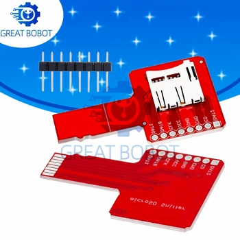 Micro SD Sniffe TF Karte SPI Adapter Board Modul für Arduino