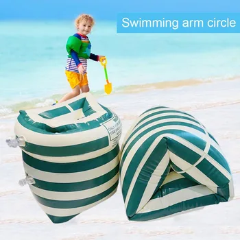 1 Paar Pool Boje Armbänder Doppel airbag aufblasbare Schwimmbad Arm Floater PVC gedruckt Erwachsenen Kinder