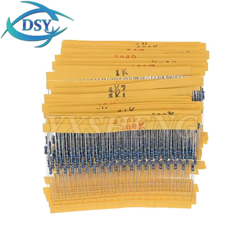 600 Stück/Set 30 Arten 1/4 W Widerstand 1 % – Bild 5
