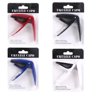 Ukulele-Zubehör Universeller Plastik-Ukulele-Capo Rot Weiß Ukulele-Stimmklemme Rosa Blau Uk-Tonclip Klassisch