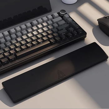 Handgelenkauflage für Gaming-Tastatur, ergonometrisches Memory-Schaum, rutschfestes Gummi, stabile Basis