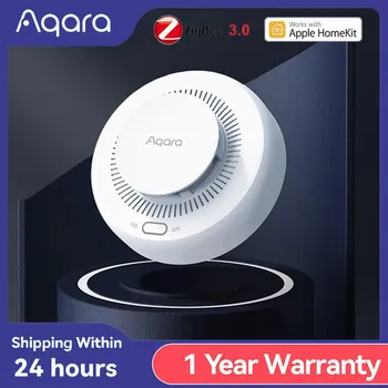 Aqara Rauchmelder Sensor Zigbee 3,0 Feuer Alarm Monitor Sound Alarm Home Security APP Arbeit Mit Xiaomi Mihome