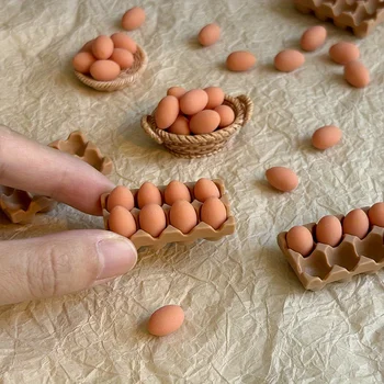 Miniatur-Küchenset im Maßstab 1:12, realistische Puppenhausdekoration aus Kunstharz für Sammlerpräsentation