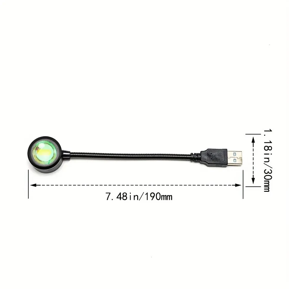 USB Sonnen untergang Sonnen untergang Ambiente Licht – Bild 2