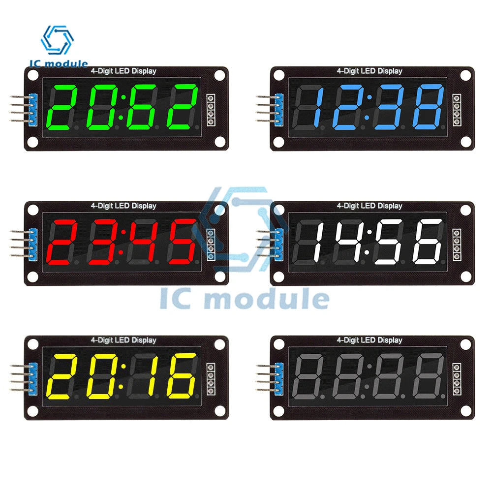 TM1637 0.56 "4 Bit LED Digital Rohr Display 7 Segmente