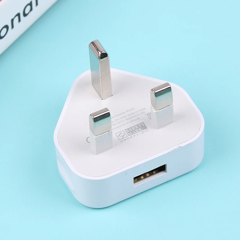 Reiseadapter UK-Stecker mit 1 oder 2 USB-Anschlüssen – Bild 3