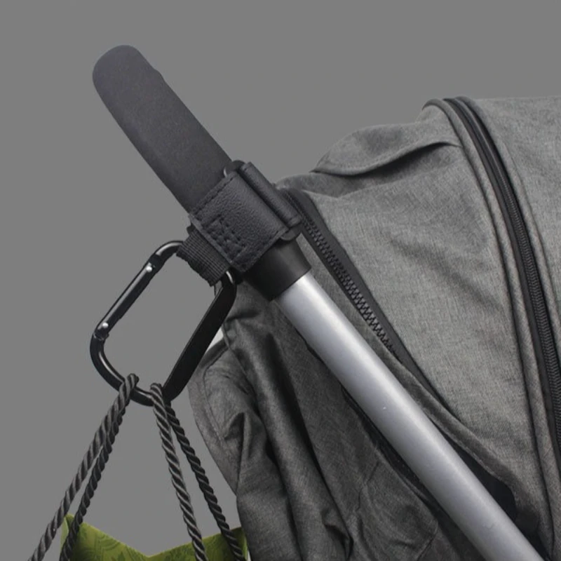 Universelle Kinderwagen-Haken-Clips, Robuster Hängeorganizer – Bild 3