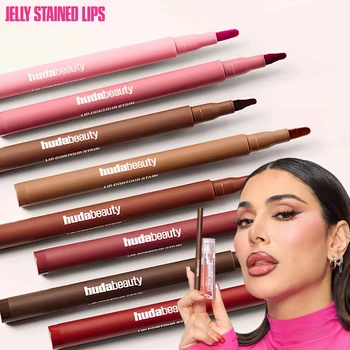 Samt Braun Lip Liner Bleistift Nude Matte Wasserdicht Nicht-stick Tasse Kirsche Rot Lip Liner Lip Kontur Stift