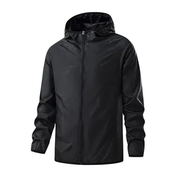 LNGXO Männer Frauen Wasserdichte Wanderjacken Sonnenschutz Windjacke Camping Klettern Outdoor Regenmantel