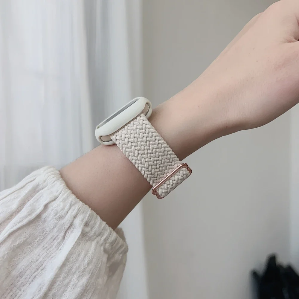 Geflochtene Solo Loop für Apple Watch Ultra Band 40 mm 44 mm – Bild 5