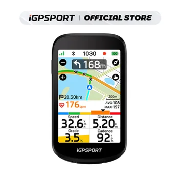 IGPSPORT BSC500 Touchscreen Fahrradcomputer GPS Fahrrad-Globalkartennavigation Drahtloser Fahrradcomputer