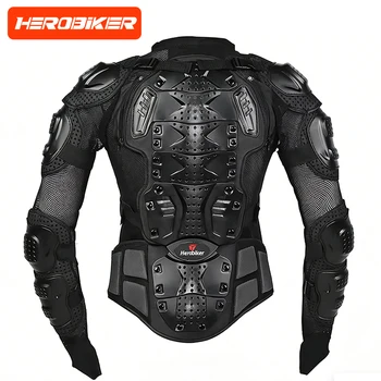 5XL Motorradjacken Herren Ganzkörperpanzer Schutzjacken Motocross Enduro Racing Moto Schutzausrüstung Kleidung