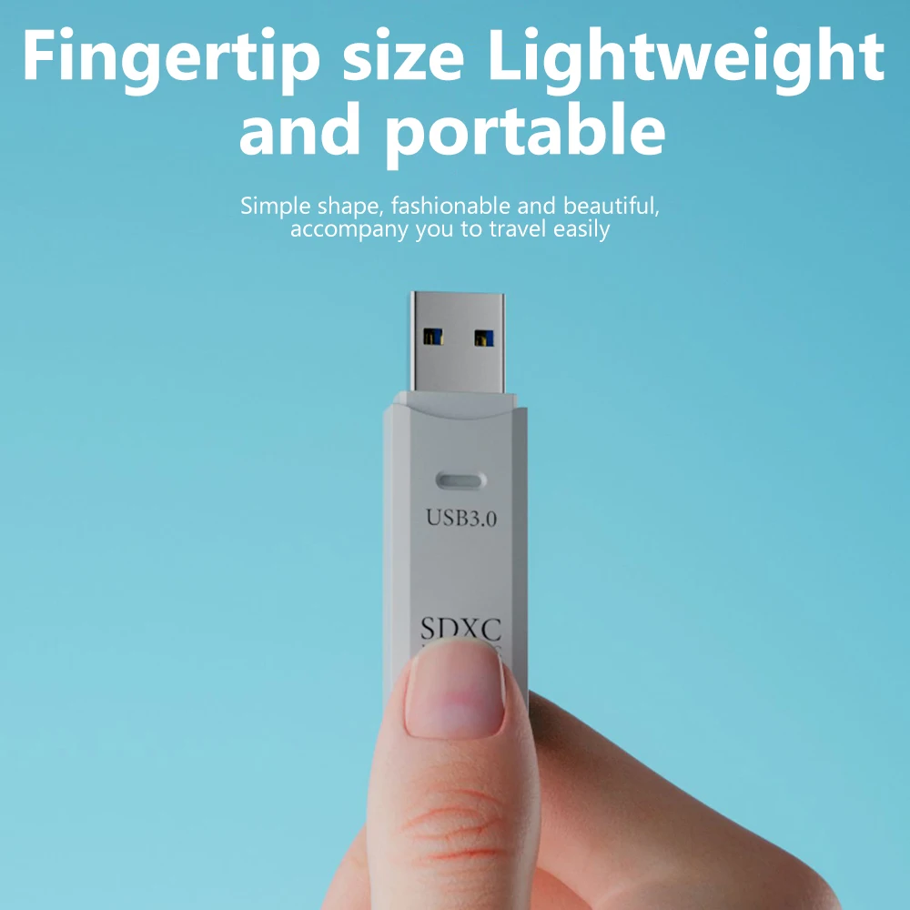 USB 3.0 Kartenleser 2-in-1 für SD und microSD – Bild 5
