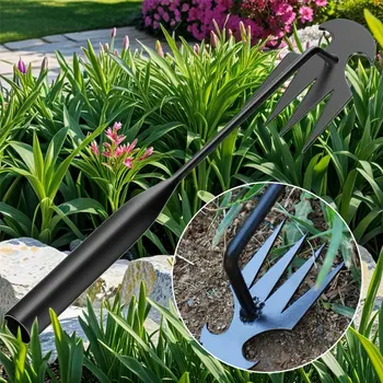 Gartenhacke, landwirtschaftliche Lieferungen, Unkraut, Werkzeug, Gartengeräte, Utensilien, Hand, Herbizid