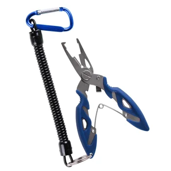 Angeln Zangen Grip Angelgerät Getriebe Haken Erholen Cutter Linie Split Ring Angeln Zubehör Verwenden Zange