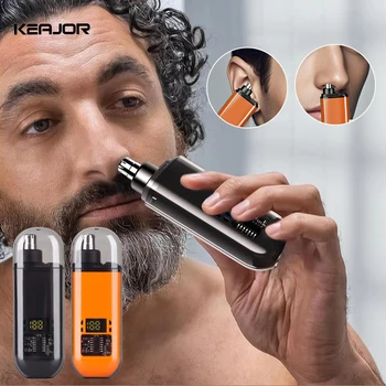 Nase Haar Trimmer Wiederaufladbare Elektrische Nase Haar Entferner Männer Augenbraue Haar Rasieren Rasierer