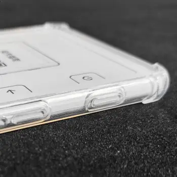 Weiche TPU-Hülle für 4,3-Zoll-E-Reader, transparente, sturzsichere Schutzhülle, verstärkte Ecken, transparente