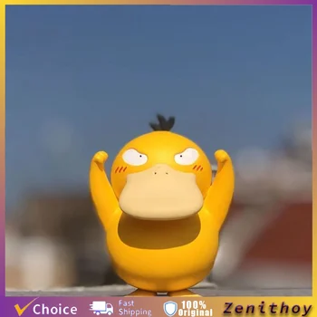 Pokemon Psyduck Figur Anime Peripherie Nette Ente Handgemachte Modell Desktop Dekoration Auto Ornament Sammeln