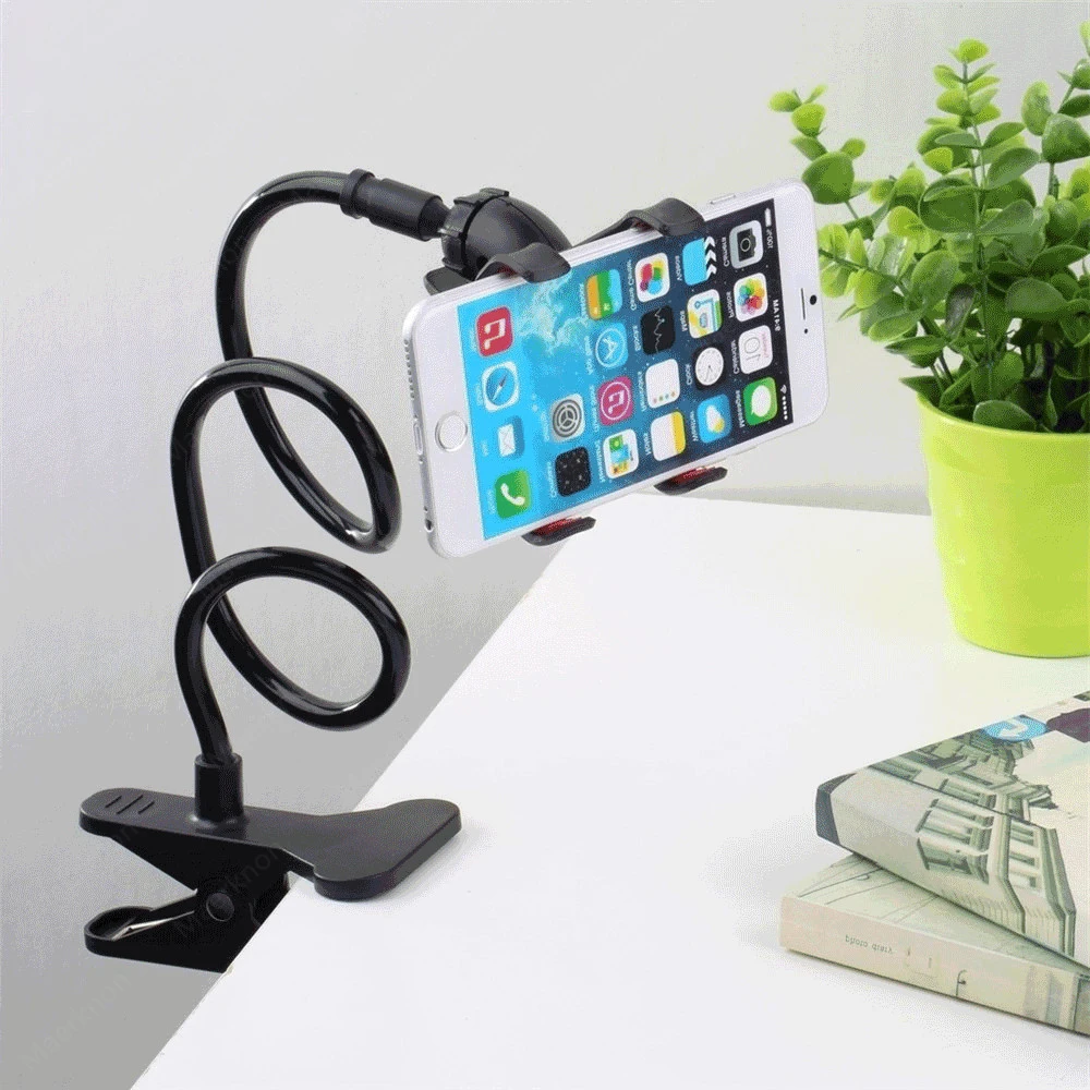 Universal Handy Halterung Clamp Nacht Desktop Lange Arm Faule