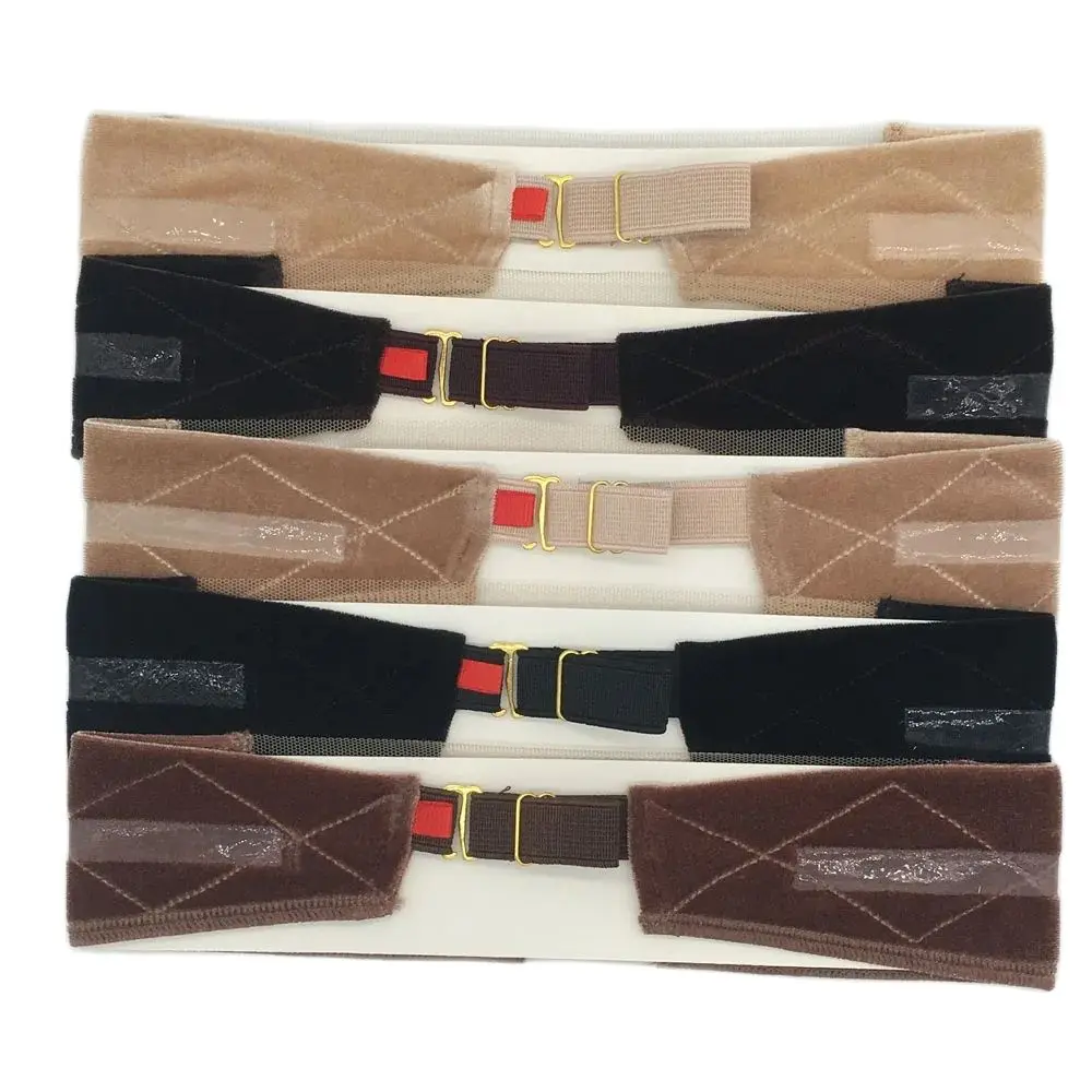 Elastisches Spitzenband mit Silikonstreifen für Perücken – Bild 6