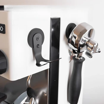 Kaffee Griff Magnetische Haken Boden Horn Griff Lagerung Aufhänger Pulver Hammer Pulver Schüssel Zubehör