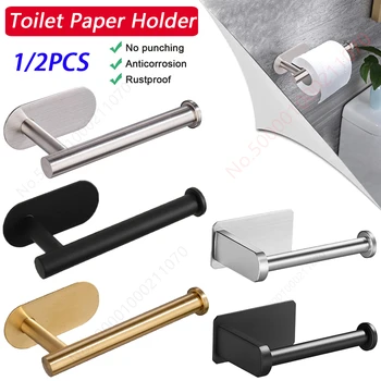 Wc Papier Rack Bad Papier Handtuch Halter Klebstoff Saugfähigen Papier Spender WC Küche Hardware Lagerung