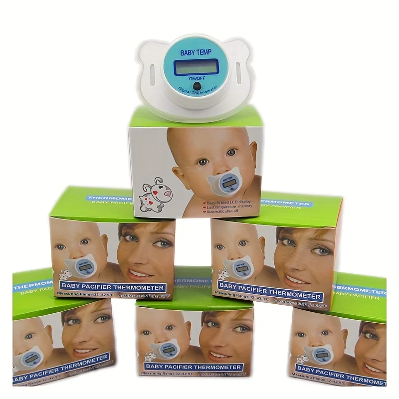 Elektronisches Schnullenthermometer für Babys, digitales – Bild 3