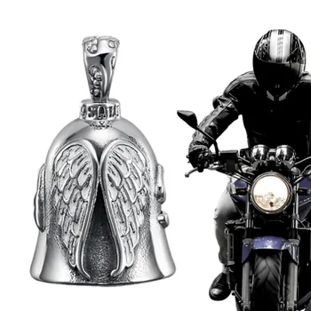 Reitglocke Angel Guardian Biker Reitglocke Tragbares Motorradzubehör für Biker Fahrer Motorrad Fahrrad