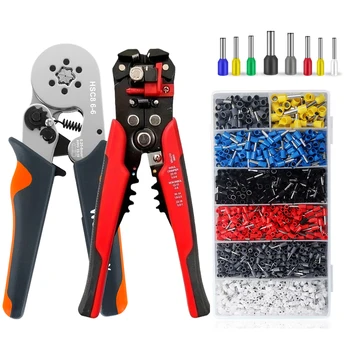 Professionelle Elektriker Draht Werkzeug Kabel Draht Stripper Cutter Crimper Automatische Crimpen Abisolieren