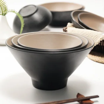 Melamin Japanischen Schüssel Kreative Kunststoff Suppe Restaurant Nudel Kommerziellen RamenBowl