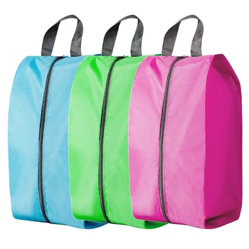 Staubdichte Schuhe Aufbewahrungstaschen Reise tragbare Nylon Schuhe Tasche mit stabilem Reißverschluss Beutel