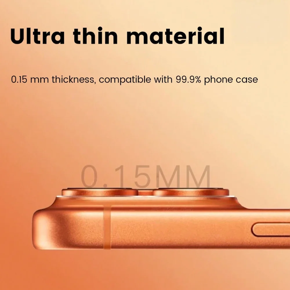 NNBILI 5 Stück matte Linsenfolie für iPhone 17 Pro Max 17 Pro – Bild 5