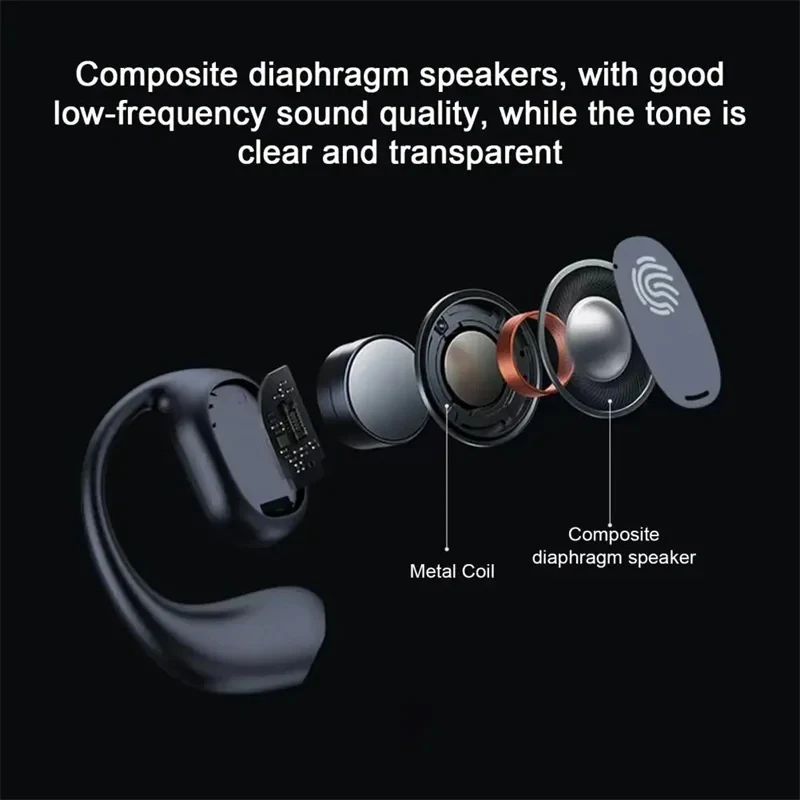 Drahtlose Kopfhörer Bluetooth Headset mit Mikrofon – Bild 3