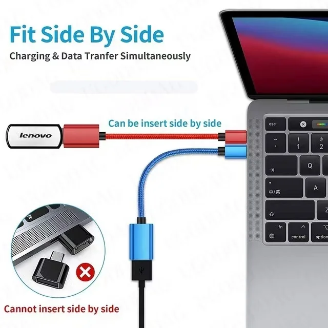 USB-C auf USB-A OTG-Adapterkabel – Bild 3