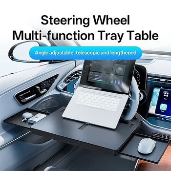 Auto Tablett Tisch Lebensmittel Tablett Schreibtisch Klapp Laptop Schreibtisch Auto Lenkrad Tablett Halterung