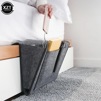 Filz Nacht Lagerung Organizer Telefon Buch Magazin Halter Taschen Hängende Lagerung Tasche Baby Tissue Box