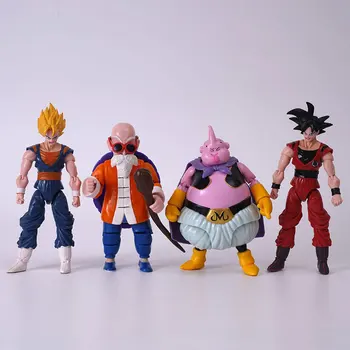 12-18 cm Anime Dragon Ball Z Super Saiyajin Son Goku Broly Vegeta Anime Actionfigur Modell Geschenke