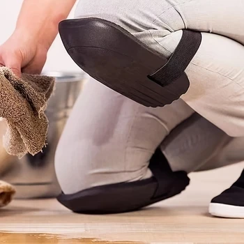1 paar Knie Schutz Pad Fliesen Schlamm Arbeiter Knie Paste Boden Ziegel Artefakte Feuchtigkeit Verdickung