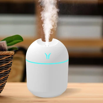 250ML USB Mini Luftbefeuchter Aroma Ätherisches Öl Diffusor Für Home Auto Ultraschall Stumm Nebel Maker