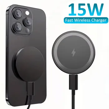Magnetisches kabelloses Ladegerät für MagSafe iPhone und AirPods