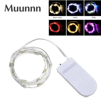 LED Kupferdraht wasserdichte Lichterketten batterie betriebene Lichterketten Party Hochzeit Indoor Weihnachts
