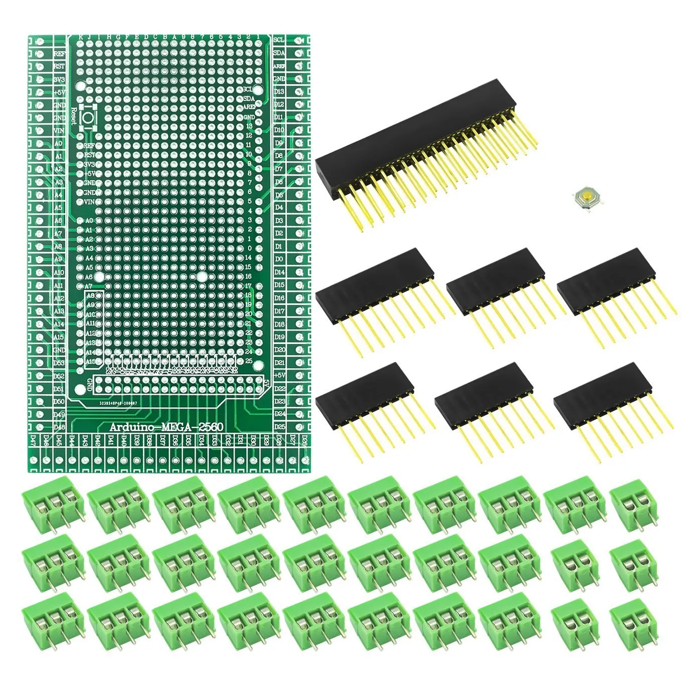 Kompatibel Mit MEGA2560 Doppel-side PCB Prototyp Schraube – Bild 3