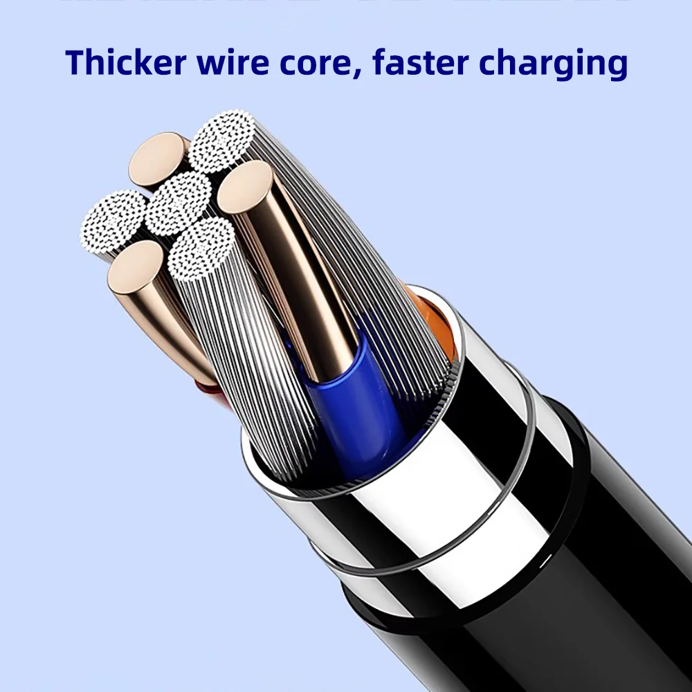 10 Stück PD 100W USB Typ-C zu C Schnellladekabel für Samsung – Bild 2