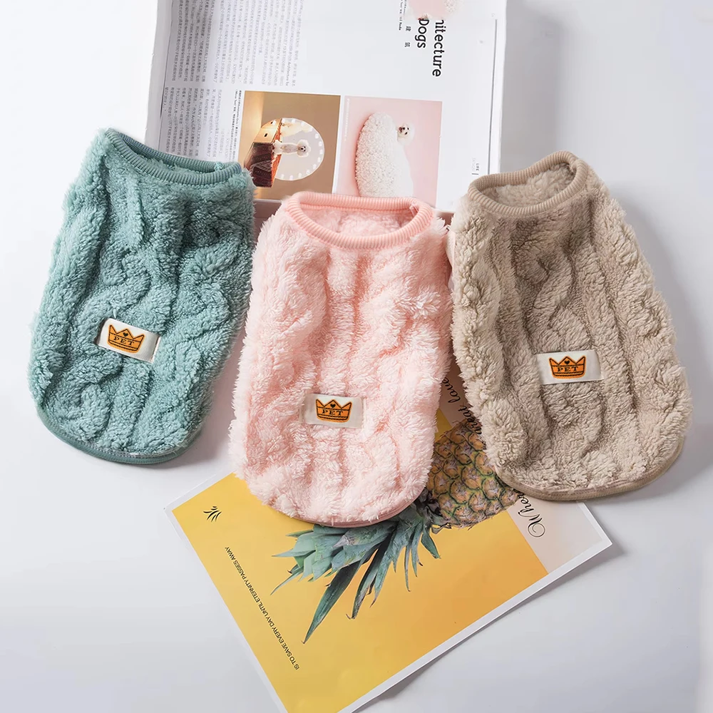 Weiche, gemütliche Katzenkleidung, Herbst-Winter, warmes – Bild 2
