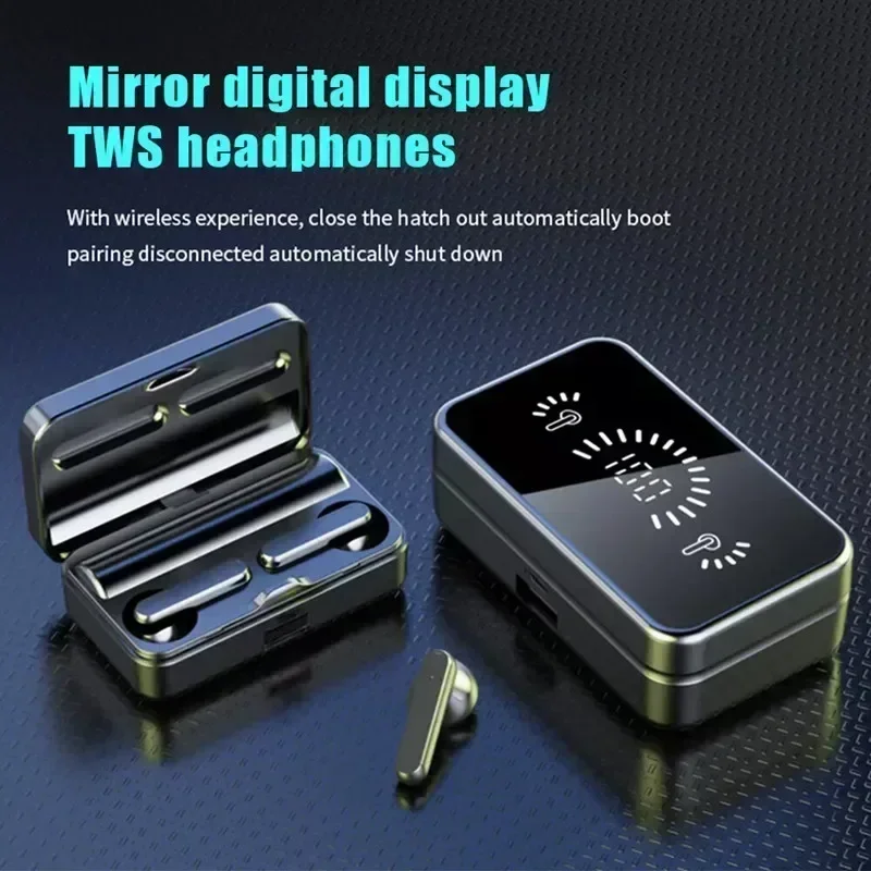 TWS Bluetooth-kompatible Kopfhörer Stereo-Sport-Headset – Bild 3