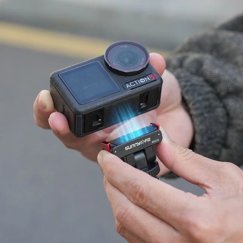Magnetische Adapterhalterung für DJI Action 5 Pro/Action 4 3 – Bild 3